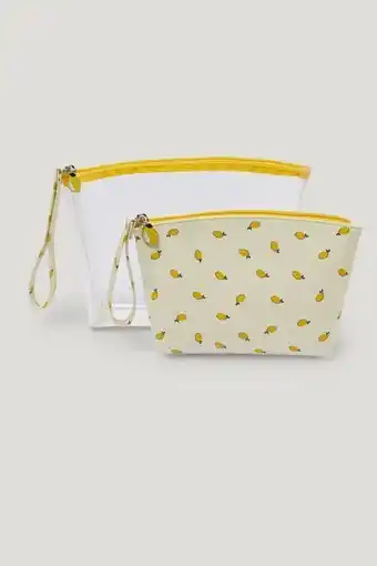 C&A Set - kosmetiktasche groß und klein - 2 teilig Angebot