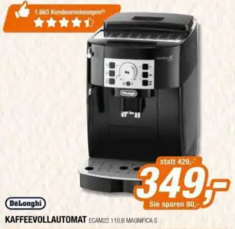 Expert DeLonghi Kaffeevollautomat ECAM22 Angebot