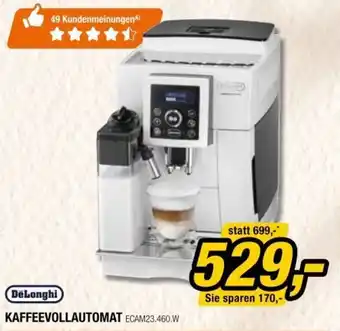 Expert DeLonghi Kaffeevollautomat ECAM23 Angebot