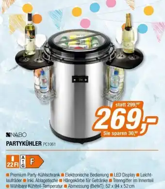Expert Nabo Partykühler PC1061 Angebot