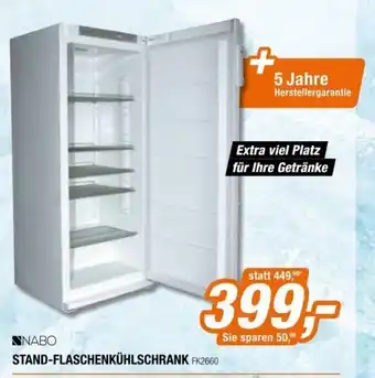 Expert Nabo Stand Flaschenkühlschrank FK2660 Angebot