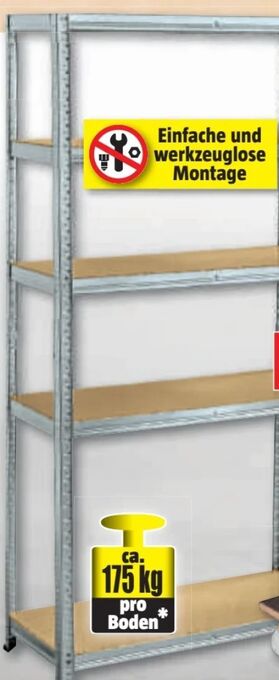 Bauhaus Schwerlastregal Angebot