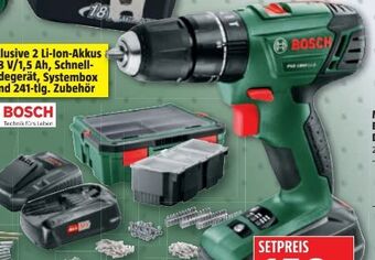 Bauhaus Akku-Schlagbohrschrauber PSB 1800 LI-2 Angebot