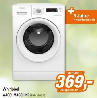 Expert Whirlpool Waschmaschine FFS7438WE Angebot