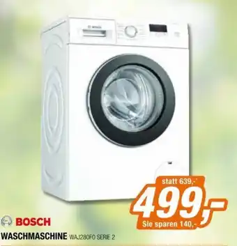 Expert Bosch Waschmaschine WAJ280FO Angebot