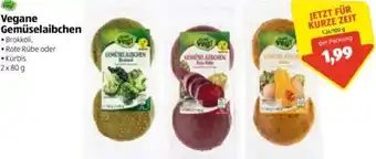 Hofer Vegane Gemüselaibchen 2x80 g Angebot