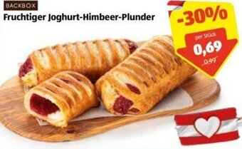 Hofer Fruchtiger Joghurt Himbeer Plunder Angebot