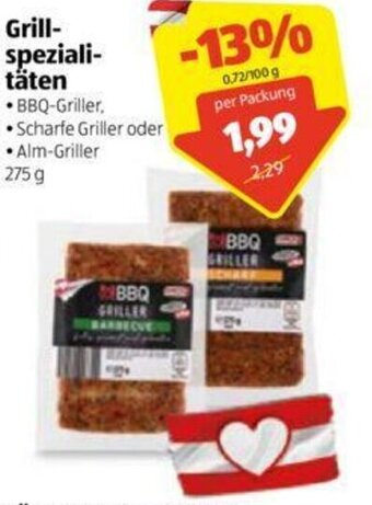 Hofer Grill Spezialitäten 275 g Angebot