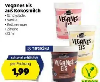 Hofer Veganes Eis Aus Kokosmilch 473ml Angebot