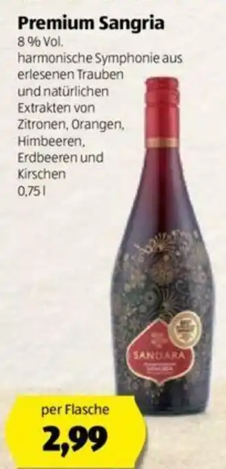Hofer Premium Sangria Angebot