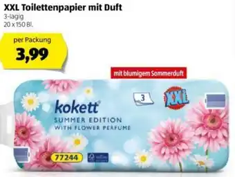 Hofer XXL Toilettenpapier Mit Duft 3-Lagig Angebot