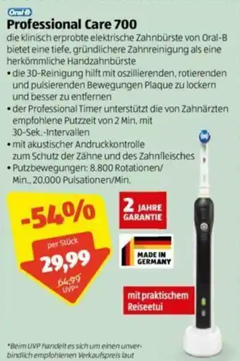 Hofer Oral-B Professional Care 700 Angebot