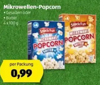 Hofer Mikrowellen Popcorn 100g Angebot