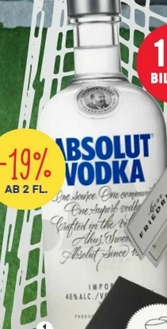 MPreis Vodka Angebot