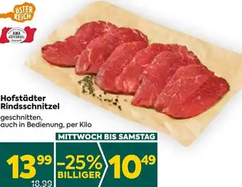 Rindsschnitzel per kg