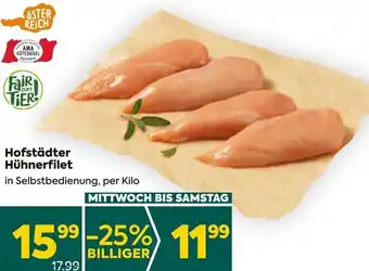 Billa Hühnerfilet per kilo Angebot