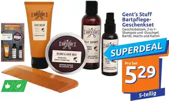 Action Gent's Stuff Bartpflege-Geschenkset Pro Set Angebot