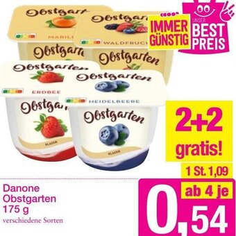 Sutterlüty Danone Obstgarten 175 g Angebot