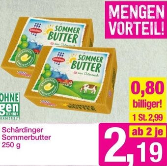 Sutterlüty Schärdinger Sommerbutter 250 g Angebot