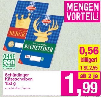 Sutterlüty Schärdinger Käsescheiben 150 g Angebot