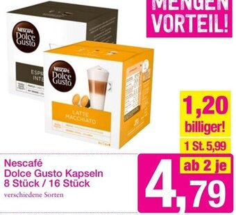 Sutterlüty Nescafé Dolce Gusto Kapseln Angebot
