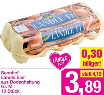 Sutterlüty Sennhof Ländle Eier Aus Bodenhaltung Angebot