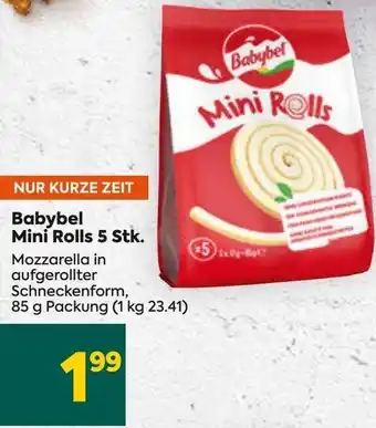 Billa Babybel Mini Rolls 5 Stk. 85 g Angebot