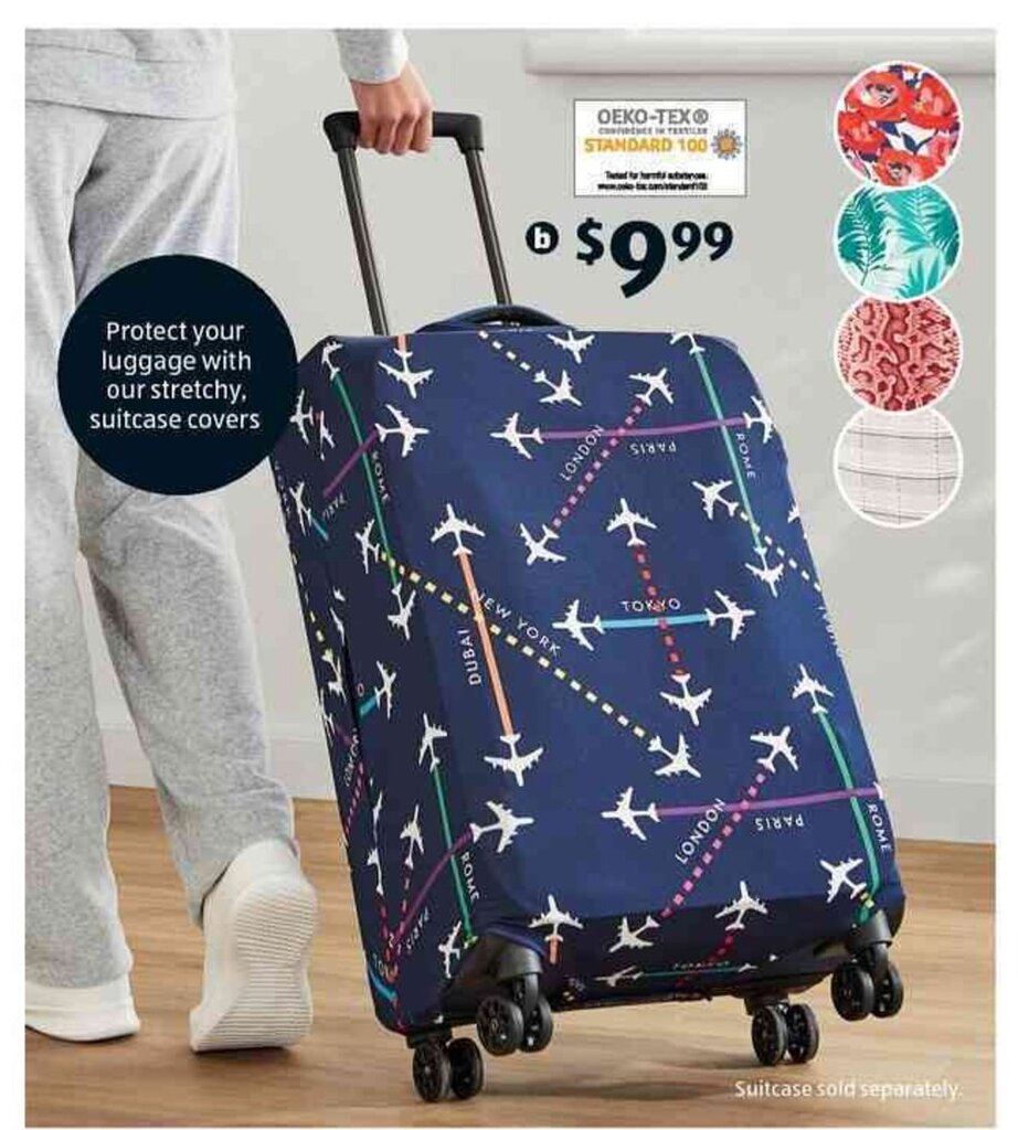 Aldi luggage online