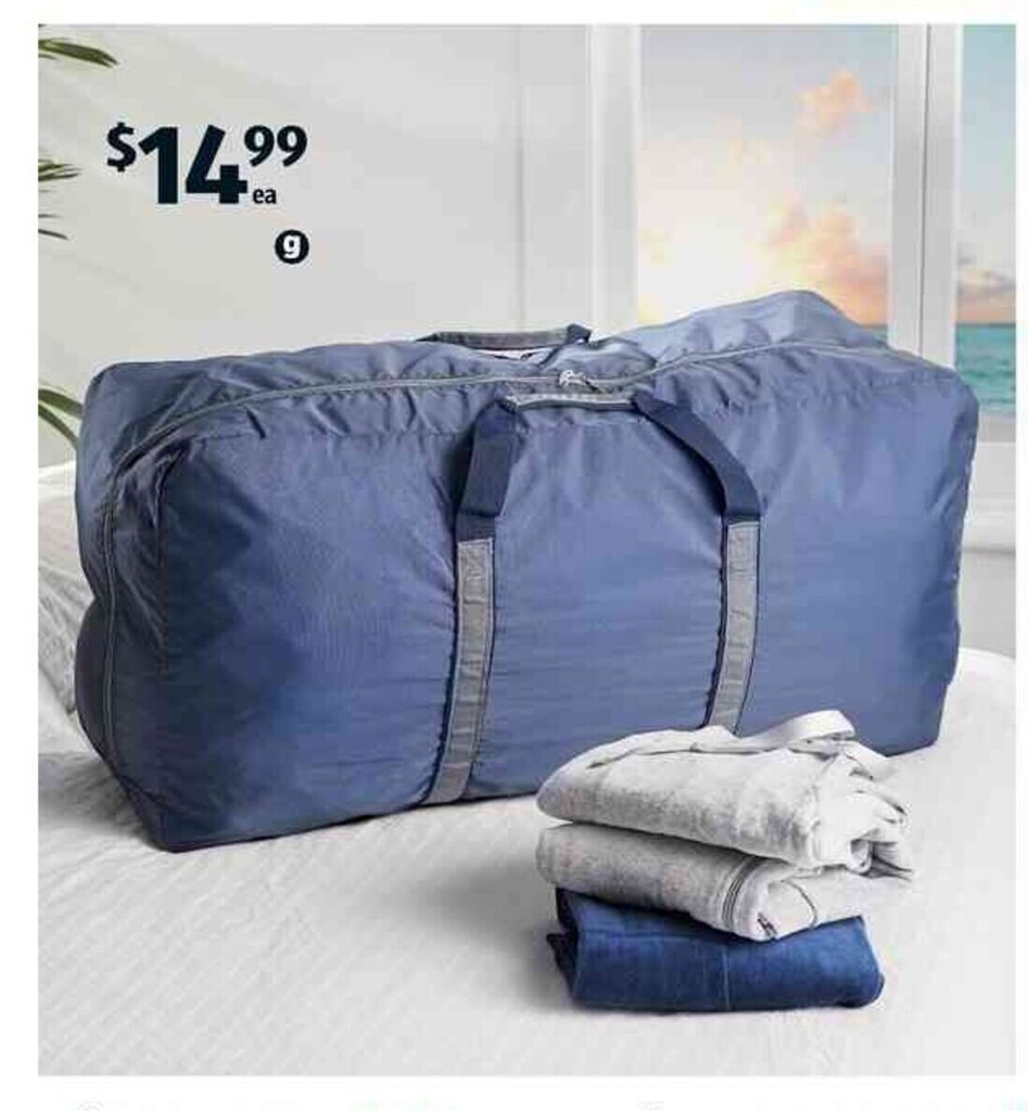 Foldable Duffle Bag offer at ALDI
