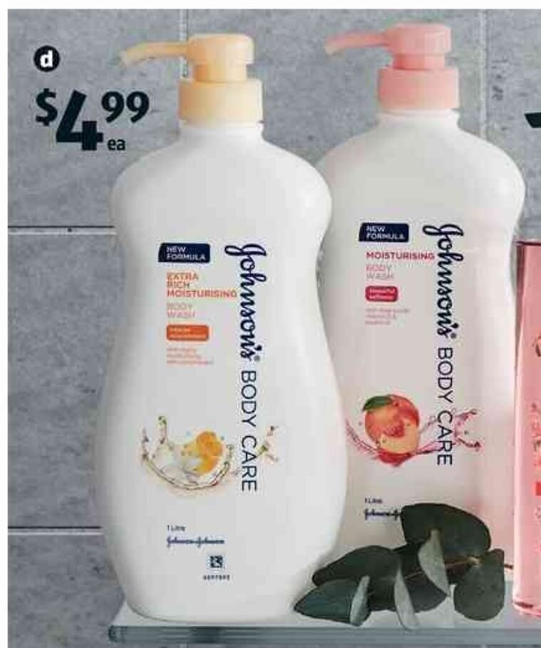 Johnson's Body Wash 1L offer at ALDI