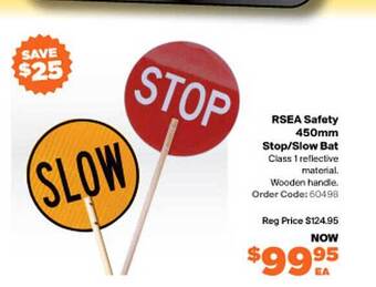 RSEA Safety Rsea Safety 450mm Stop Slow Bat offer