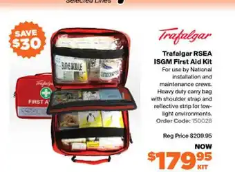 RSEA Safety Trafalgar Rsea Isgm First Aid Kit offer