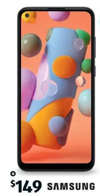 ALDI SAMSUNG Galaxy A11 Smartphone Unlocked offer
