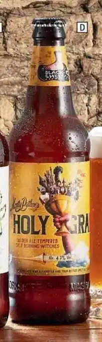 ALDI Monty Python's Holy Grail Ale 500ml offer