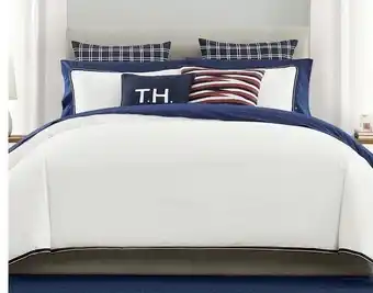 Myer Tommy Hilfiger Home Mariner Quilt Cover Set* in White offer