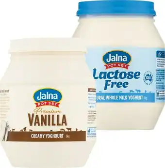 Woolworths Jalna Greek, Lactose Free or Biodynamic Yoghurt 1 kg offer