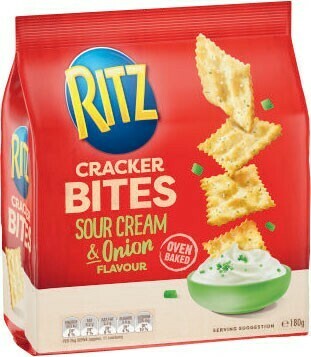 Coles Ritz Cracker Bites 180g offer