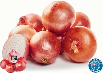 Coles Coles Australian Rosalee Pink Onions 1kg Bag offer