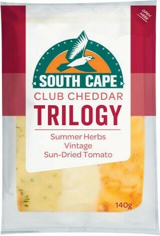Coles South Cape Trilogy Cheese 140g offer