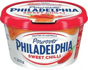 Coles Philadelphia Sweet Chilli Pourover 250g offer