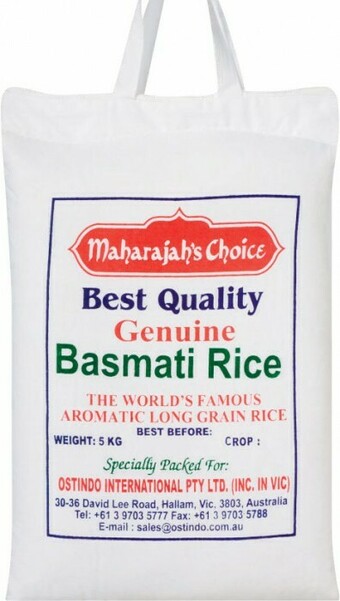 Coles Maharajahu2019s Choice Basmati Rice 5kg offer