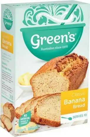 Coles Greenu2019s Traditional Baking Mix 380g-470g or Pancake Shake 300g-375g offer