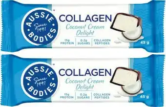 Coles Aussie Bodies Collagen Bar 45g offer