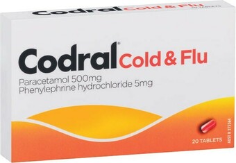 Codral Cold & Flu Tablets 20 Pack