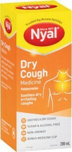 Coles Nyal Dry Cough Mixture 200mL offer