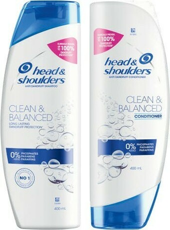 Coles Head & Shoulders Shampoo or Conditioner 400mL offer