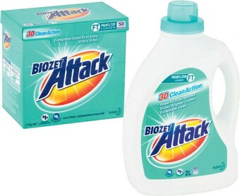 Coles Biozet Laundry Powder 2kg or Liquid 2 Litre offer