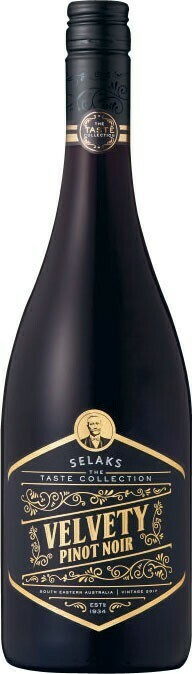 Coles Selaks Taste Collection Velvety Pinot Noir offer