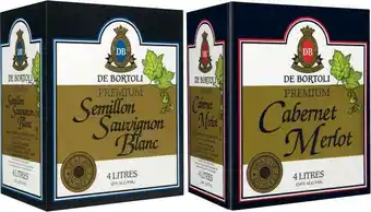 De Bortoli Premium Varieties 4 Litres Excludes Liqueur Muscat & Old Tawny