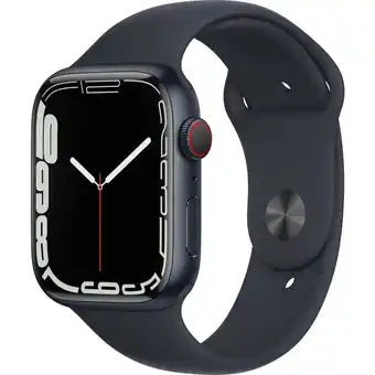 JB Hi-Fi Apple Watch Series 7 45mm Midnight Aluminium Case GPS + Cellular offer